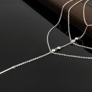 Women's Layered Bar Necklace